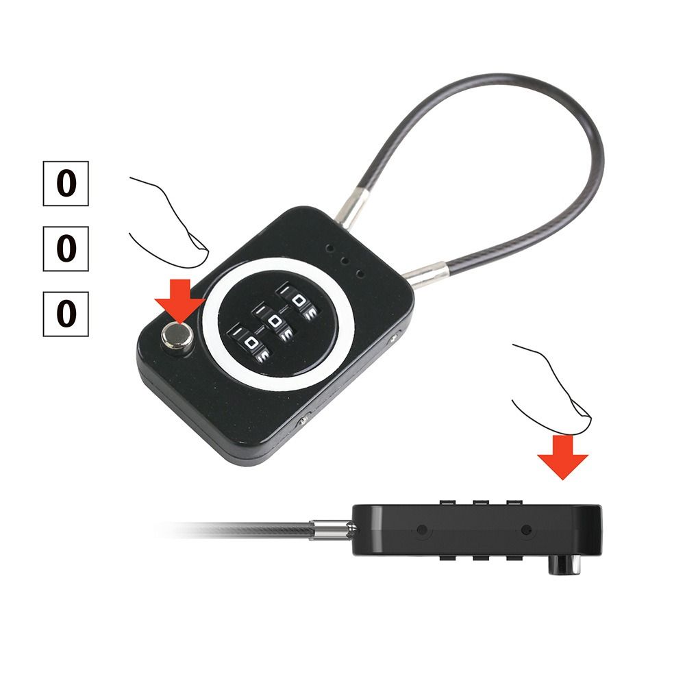 Tai Chi Dormitory Cabinet  Lock Anti-theft Security Coded Lock  For Home Travel