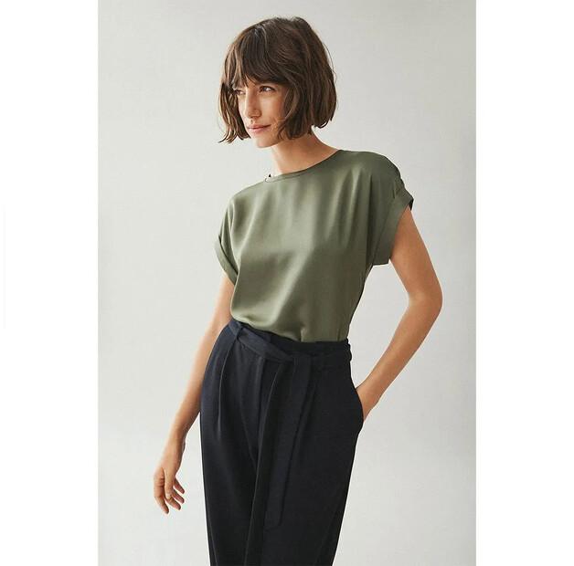 Vila Ellette Short bluză cu mâneci