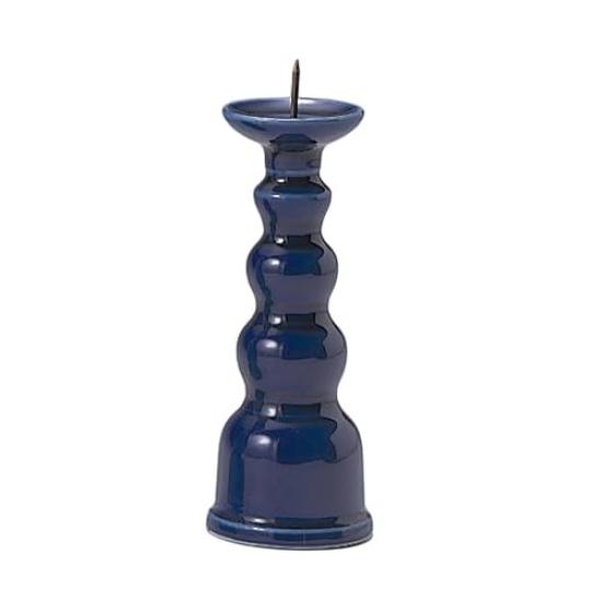 

Lapis Lazuli Candle Holder [5 inches] Buddhist Altar Supplies, Home Memorial Supplies, Urn Use