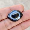 30.55 Carat, 29x20x8 MM Size Loose Banded Eye Cabochon Gemstone.