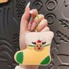 Cute Stars Plush Christmas Keychain Girls Fluffy Soft Cute Backpack Bag Pendant Practical Key Chain Charms Keyrings Gifts