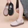 Summer new women's shoes platform-soled lightweight casual shoes single shoes fashionable versatile breathable non-slip one-pedal women's shoes