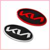1 Pezzo Adesivo Decorazione Volante Auto Distintivo Emblema Centrale Volante ABS Per Kia Rio Ceed Sportage Cerato Soul Sorento K2 K5 k6 K7 K8 Flip