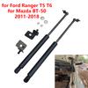 2Pcs Car Front Engine Bonnet Hood Gas Struts Lift Support Rods for Ford Ranger T5 T6 2011-2018 for Mazda BT-50 2012-2020