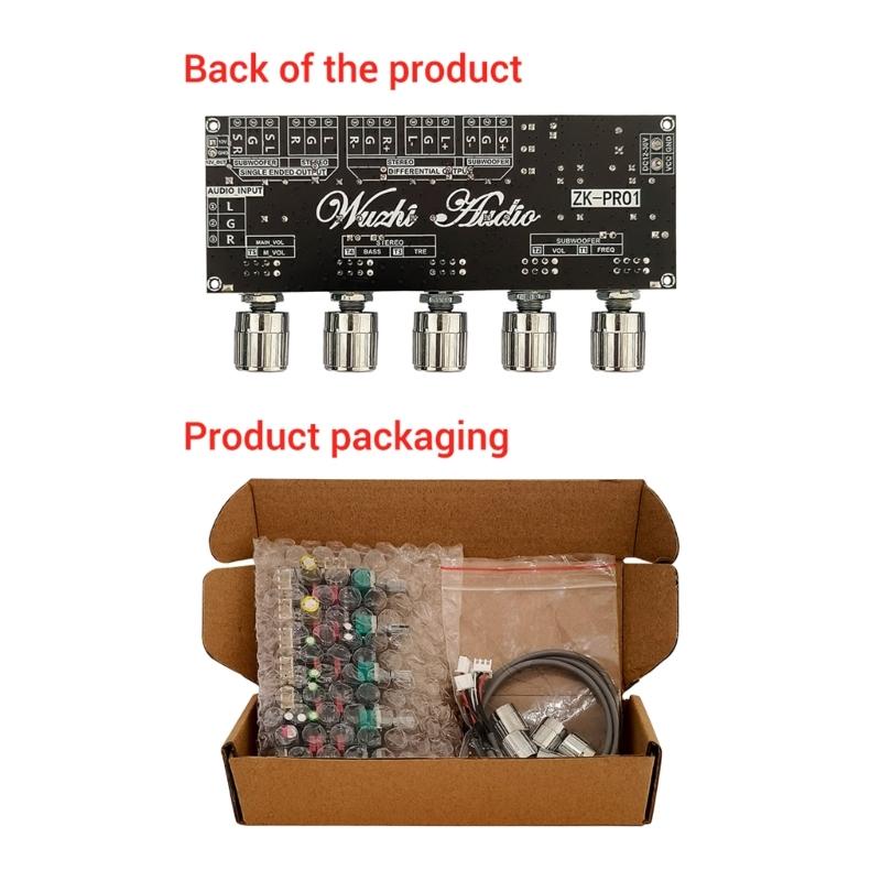 High Quality PRO1 HIFI Preamp Tone Board With Precise Tone Adjustment JRC2068D Chip for Personalized Sound Effects