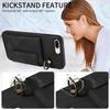 Ring Bracket Card Holder Slots Cover Phone Case for iPhone 7,iPhone 8,iPhone 7 Plus,iPhone 8 Plus,iPhone SE 2020,iPhone SE 2022