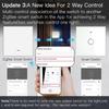 MOES Smart Light Switch Tuya ZigBee No Neutral Wire No Capacitor Needed Smart Life 2/3 Way Works with Alexa Google APP Remote