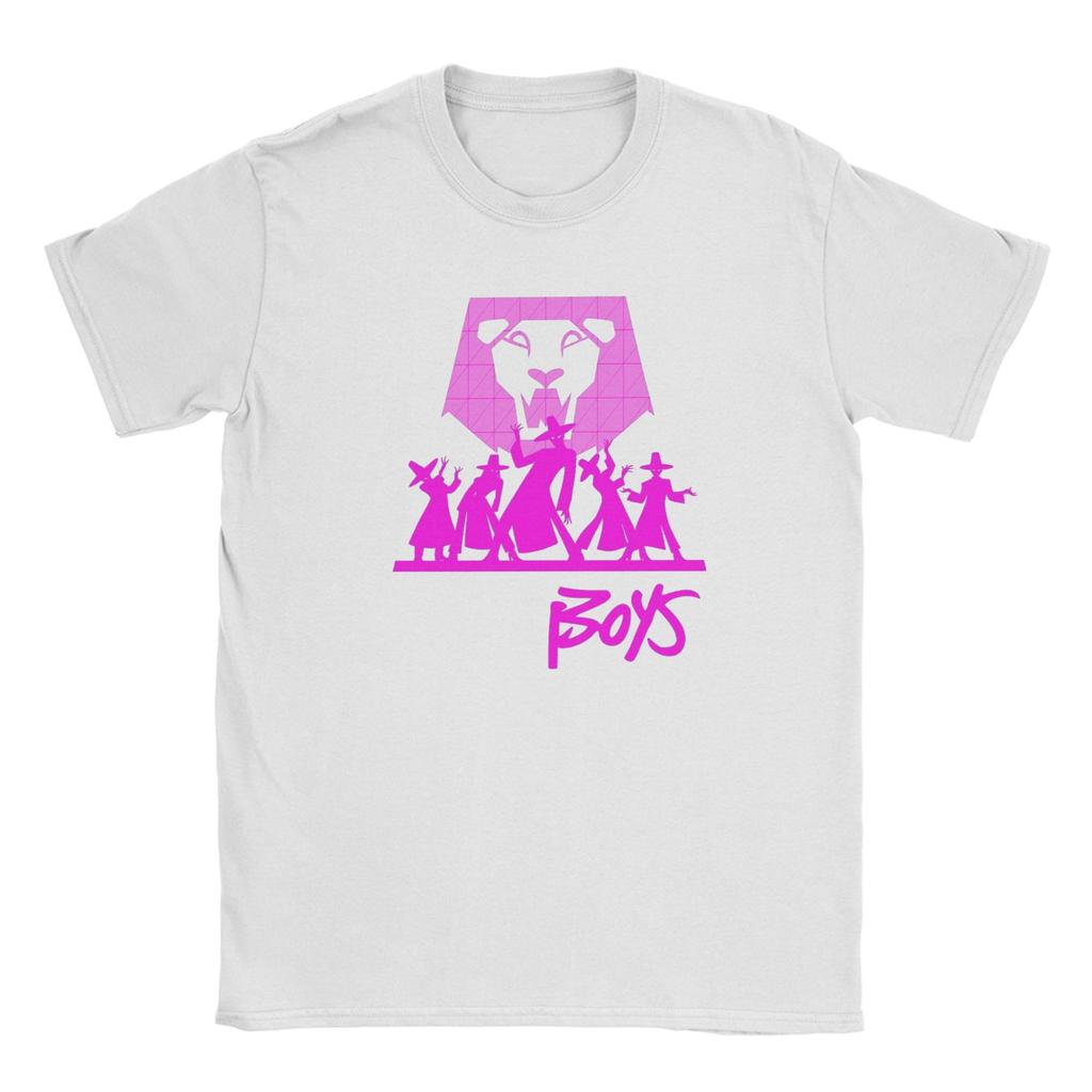 Saja Boys Kpop Demon Hunters Inspired Kpop Design Cotton T Shirt For Man Beach Vintage T Shirts Comfortable Tees Oversize Tops