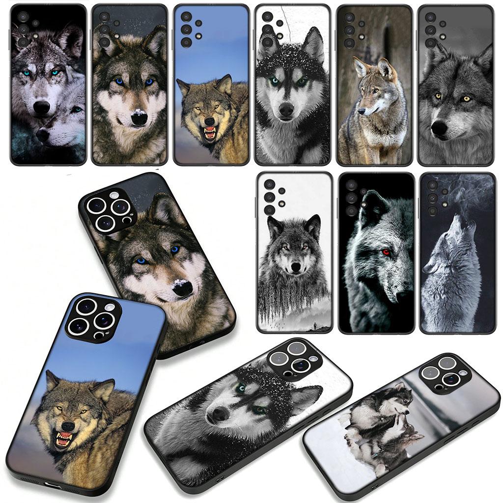 Stalking Wolf Art Phone Cover for Xiaomi Poco F7 F6 F8 Ultra F5 X7 X6 X5 X3 NFC M7 M6 Pro C85 C75 C65 C71 C61 Case