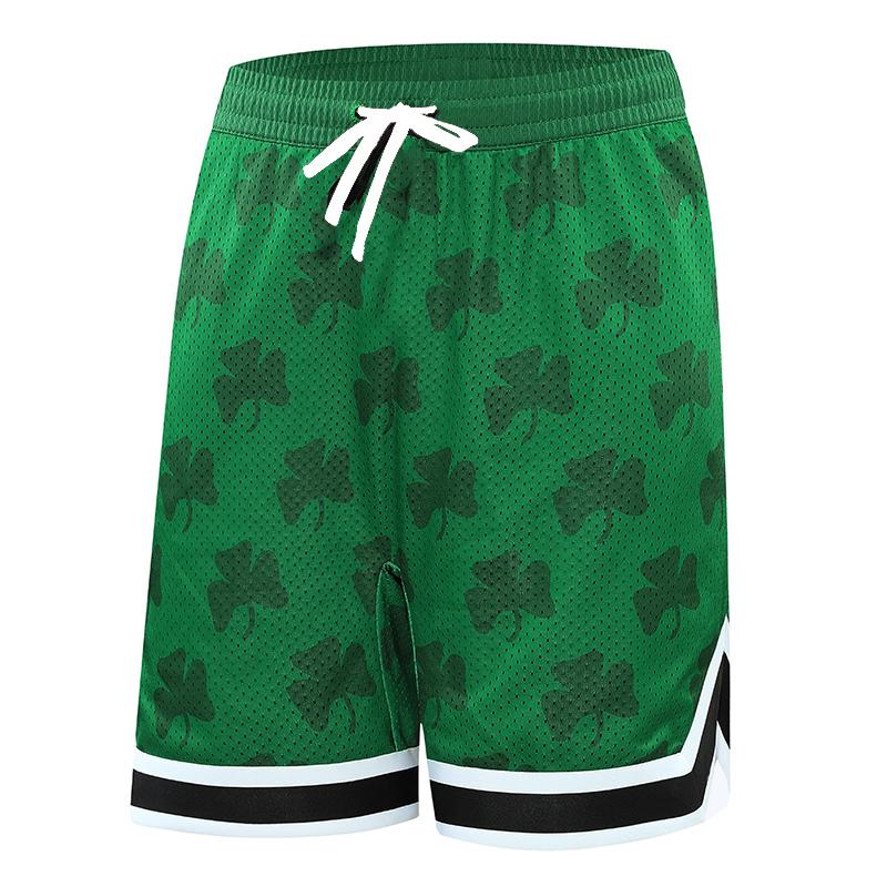 Summer Basketball Running Loose Sports Shorts American Street Print Pants Gym Training Fashion Comfortable Short Pants Moto