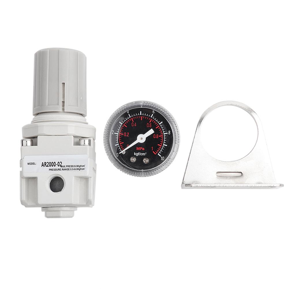 

AR2000 Air Source Treatment Air Pressure Regulator SMC Type Pressure Reduction Valve