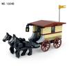 Eight Carriages 1604 Children'S Assembled Building Block Toys Dark Horse Court Transporter Royal Medieval Model