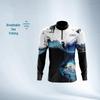Customizable Hooded Half-Zip Fishing Jacket for Men and Women - Lightweight, Breathable Milk Silk with Cooling Effect