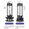 Pompe de relevage agricole submersible à grand débit Kalei Prise CN (adaptateur inclus)