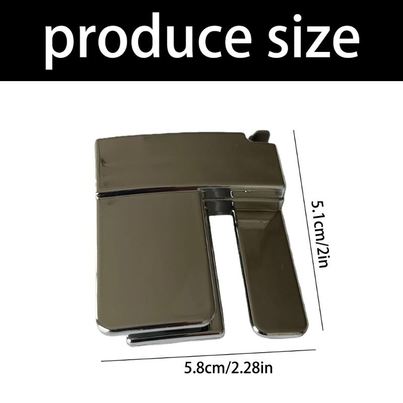 Simple Folding Waist Tightening Buckle Waist Adjustment Buckle for Daily Outfit Pants Jeans Waist Fastener Clamp