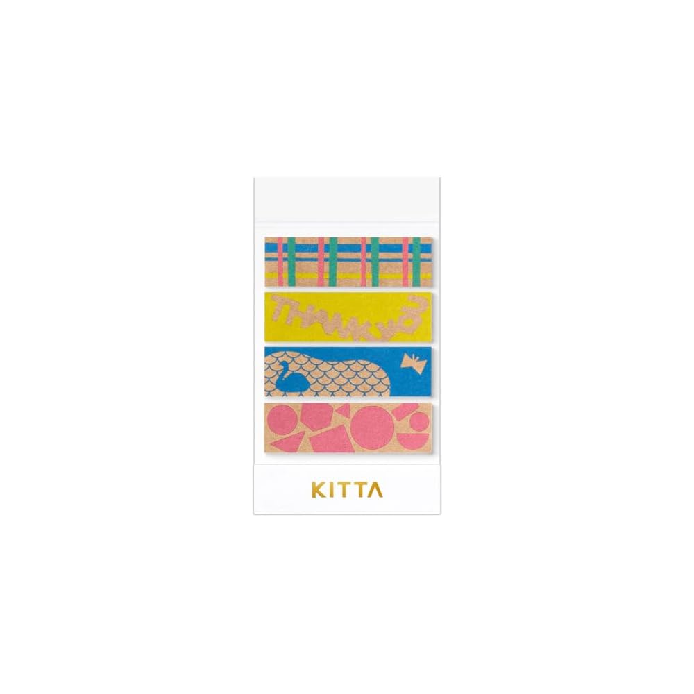 

King Jim Kitta Craft Masking Tape 15mm x 10m Decorative Paper Tape