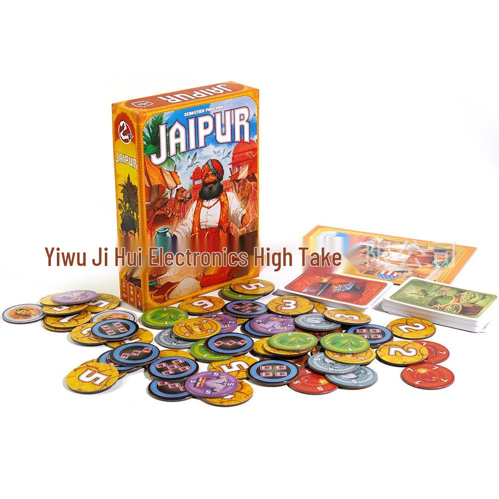 English Indian Strategy Game Cards for Adults and Families