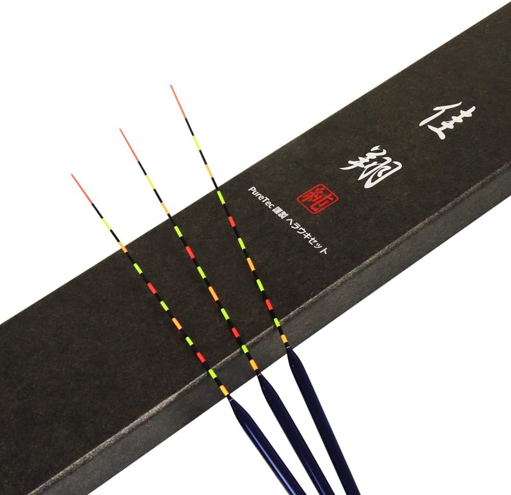 Herauki Kasho Bottom Fishing Bamboo Leg Pipe Set of 3 (herauki-951827)