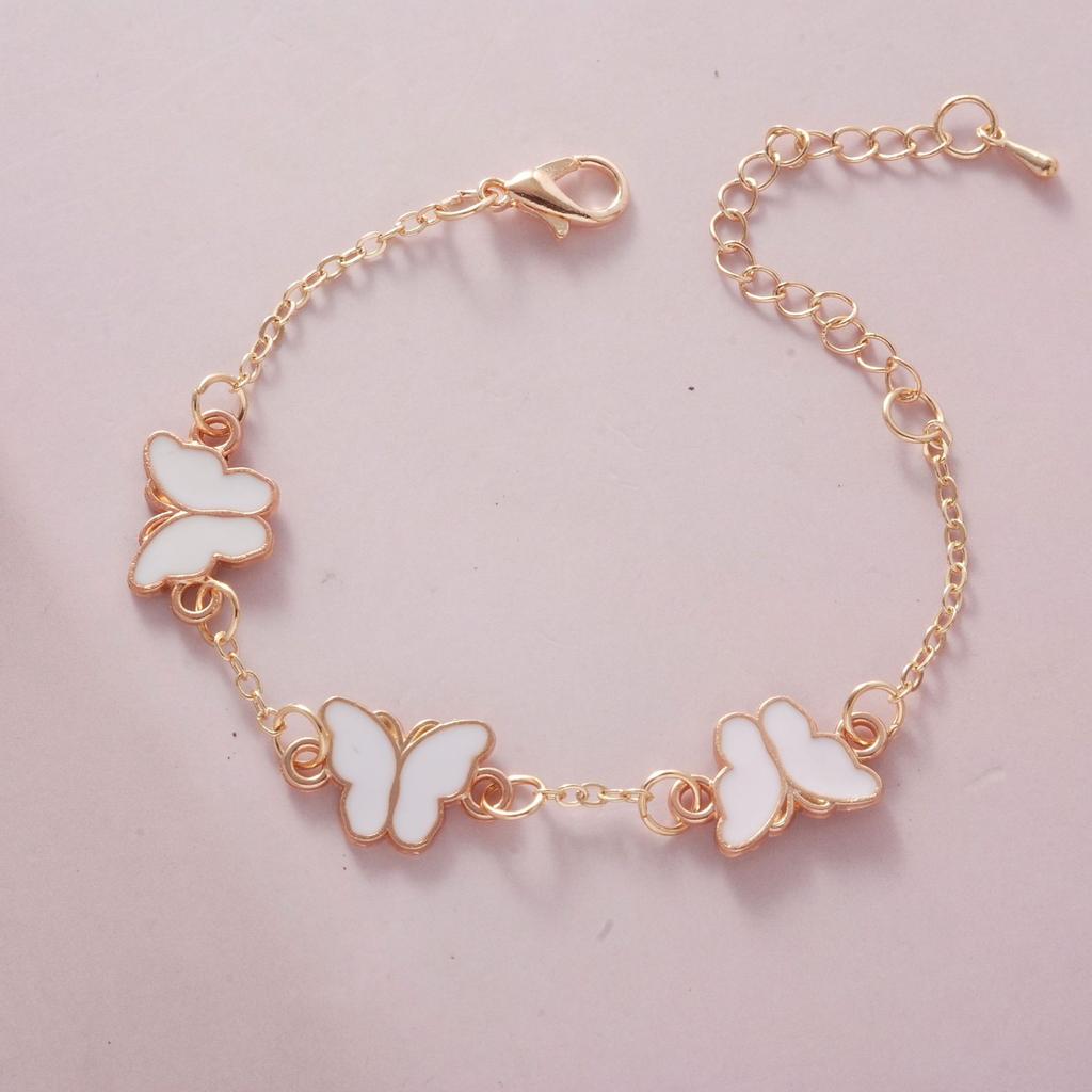 Ladies Titanium Steel Butterfly Bracelet Jewelry