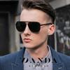 Fashion Square Polarized Sunglasses Men High Quality Spring Hinge Sun Glasses Anti-glare Driving Travel UV400 Lens Goggles
