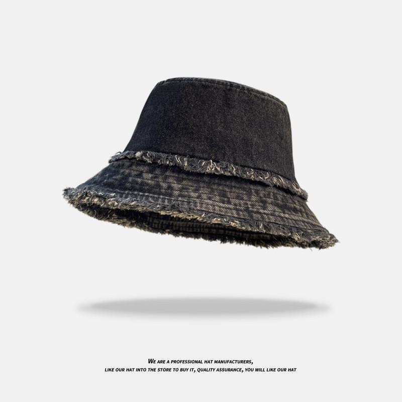 

Винтажная Минималистичная Женская Повседневная Летняя Шляпа от Солнца Рыбака Black