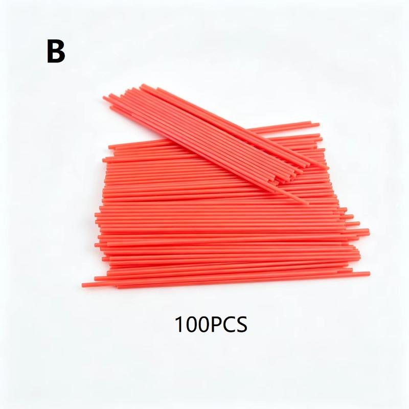 5/10/20/50/100/200 Pezzi Ugello Aerosol Cannuccia Estensione Spray 12cm Plastica Rossa Parti di Ricambio Estese