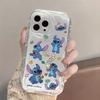 cream case - transparent - st1 stitch, Cream Case - Transparent - ST1 Stitch
