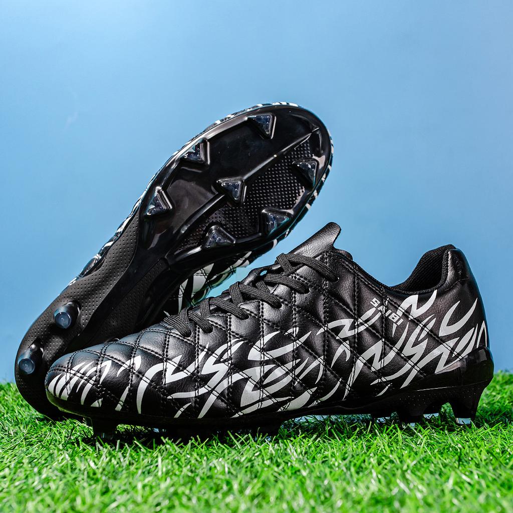 Fußballschuhe der Weltmeisterschaft TF gebrochene Nägel Kunstrasen AG Nägel Lederfüße Jungen und Mädchen Studenten rutschfeste Trainingsschuhe