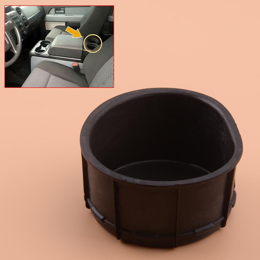 Inserție de suport pentru pahare din cauciuc pentru consola centrală spate pentru Ford F150 2009 2010 2011 2012 2013