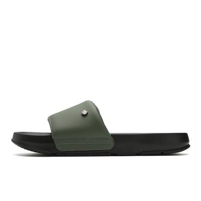 Sandale Alunecare Drifter 2 Clasice Modă Versatile Simple Trendy Confortabile Încălțăminte Bărbați Verde Pământ Adânc F12M522507FDL