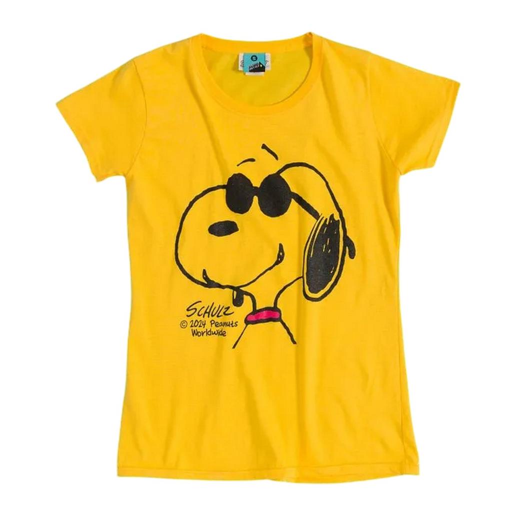 Peanuts Unisex Adult Cool Snoopy Fitted T-Shirt