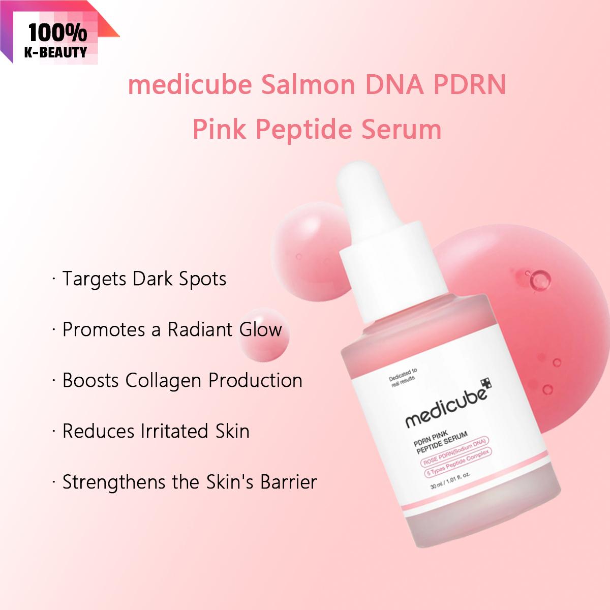 

Medicube Salmon DNA PDRN Pink Peptide Serum 30ml/1.01fl.oz.