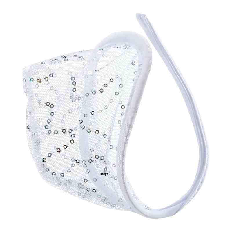 Pánské Sexy Flitrované Průsvitné Tanga C-string Erotické Prádlo JJ Kapsička