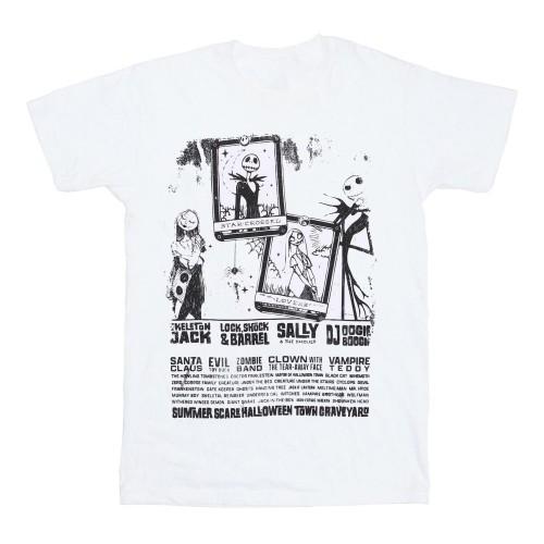 Nightmare Before Christmas Unisex Adult Monochrome T-Shirt