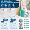 8 PCS No Drilling Required Bathroom Storage Hanger Multipurpose Organizer Hook  Bathroom Kitchen