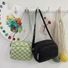 Plaid Cloth Bag Crossbody Mobile Phone Wallet Casual Versatile Mini Bag Multi-layer Women's Bag
