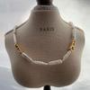 French Light Luxury Special-Shaped Baroque Irregular Natural Freshwater Pearl Necklace Niche High-End Luxury And Elegance