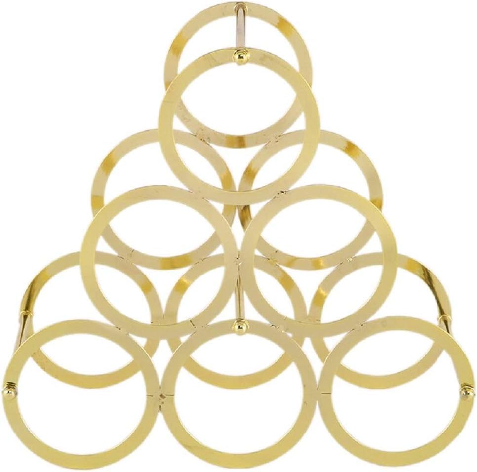 Adega Anberotta, Porta-Vinho, Suporta 6 Garrafas de Vinho ou Champanhe, Caixa de Armazenamento, Suporte, Decoração de Interior, N-W60