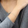 Simple Female Ball Chain Bracelet Jewelry New Layered Thin Beads Chain Bracelet For Women Leg Stainless Steel Chain