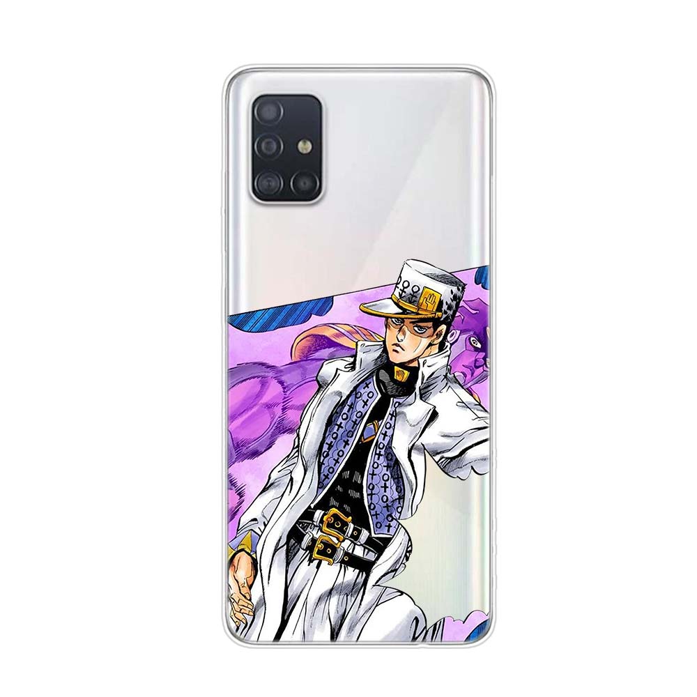 

Мягкий чехол для телефона JoJo Bizarre Adventure для Samsung Galaxy A01 A11 A12 A22 A21S A31 A41 A42 A51 A71 A32 A52 A72 A02S Samsung A02S
