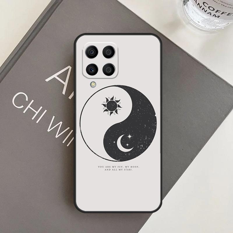 Eight Diagrams Taiji Yin Yang Case For Samsung Galaxy M15 M35 M55 M56 M36 M16 M06 M31 M13 M33 M53 M12 M32 M52 M14 M34 M54