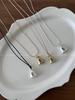 Women's Money Bag Pendant Necklace, 2025 Adjustable Sweater Chain, Light Luxury Style.