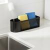 Space-saving Kitchen Sink Organizer Plastic Dish Soap Dispenser  Scrub Brushes