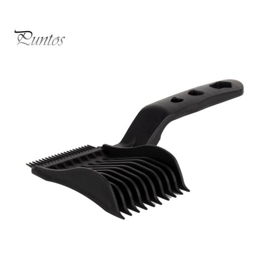 Barber Fade Comb Antistatický Hřeben pro muže zakřivené prolínání Flat Top Hair Clipper Guide Haircut Hřeben Domácí Salon Profesionální Kadeřnický Styling Hřeben