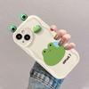 Cute 3D Bear Rabbit Ugly Frog Eyes Ears Phone Case For Realme C55 C67 C35 C33 C21Y C25Y C30 C30S C21 C15 8 12 Pro Plus 5G Cover