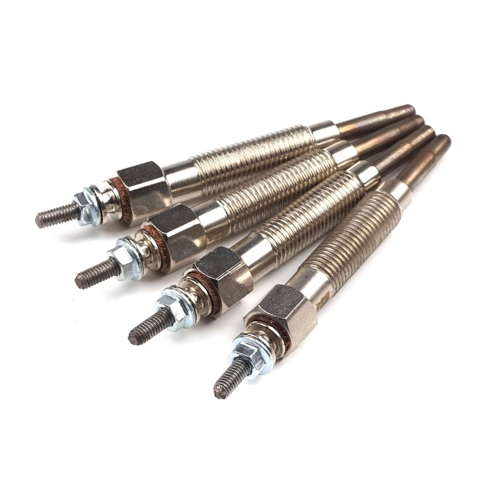BGP58-1 4 Pcs Heater Glow Plugs GJ55MI 0100226233 for Nissan Kia Hyundai Mitsubishi 2.3 2.5 D