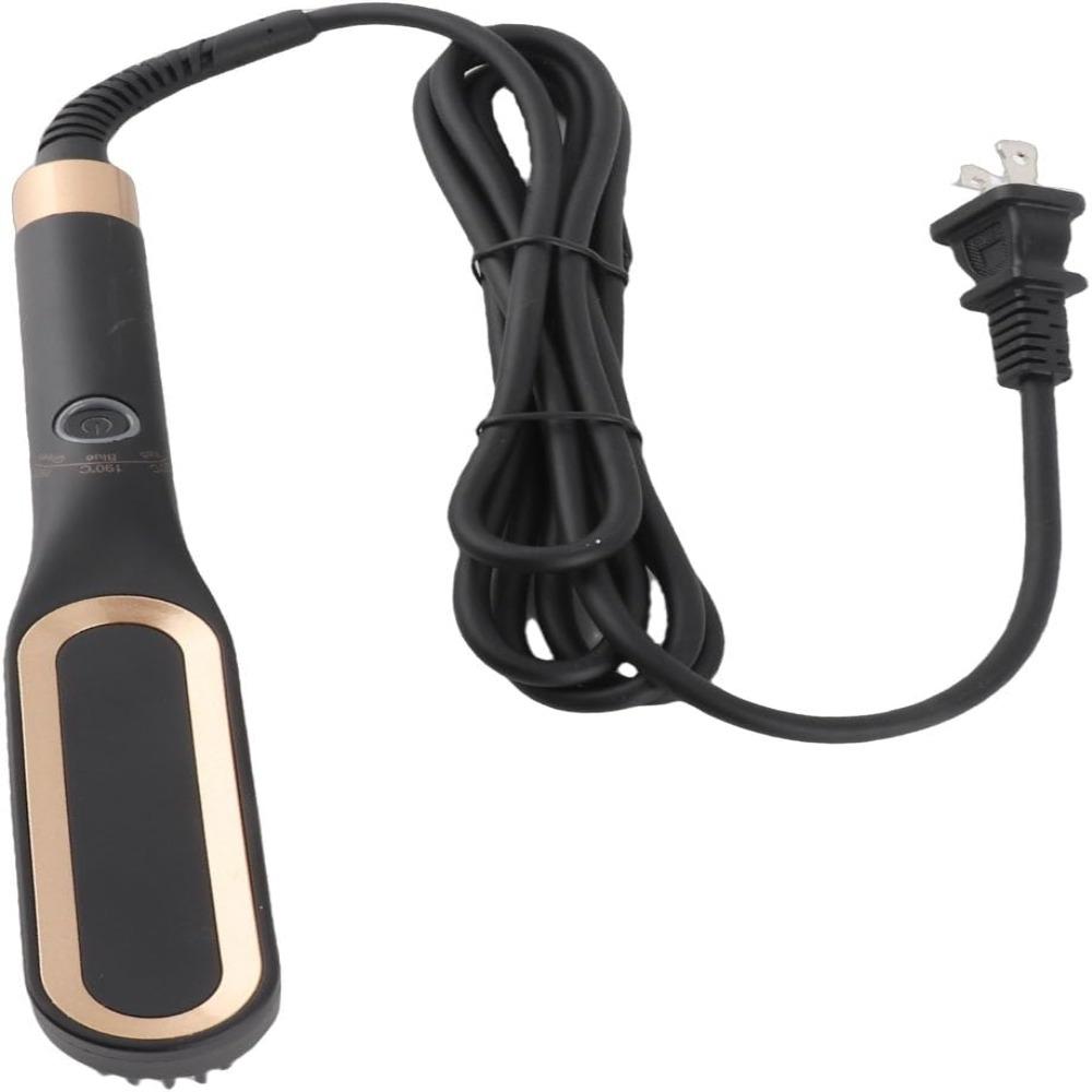 PTC Heating Hair Straightening Brush Tourmaline ceramics Electric Beard Comb  Hair Styling