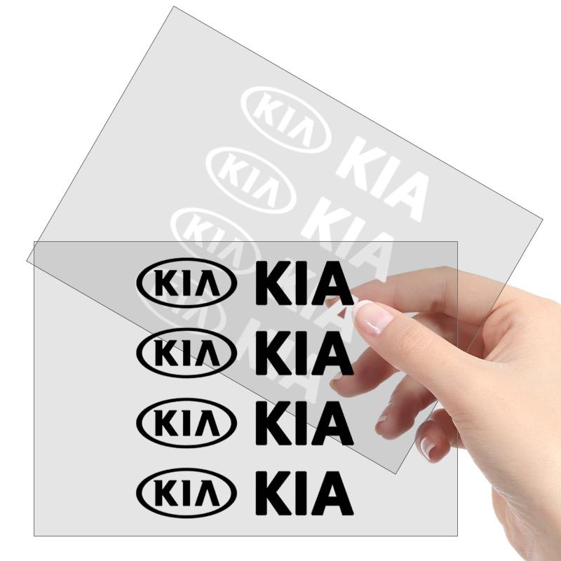 4pcs Fashion Car Styling Door Handle Stickers Tire Rear View Mirror Decals For Kia Rio Ceed Sportage Cerato Soul Sorento K2 K5 Flip Car Accessories