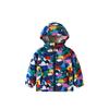Girls Long Sleeve Zip-Up Hooded Cardigan Jacket Outerwear for