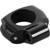 Motorcycle 1" Black Handlebar Universal Mirror Mount Holder Clamp Adaptor for Harley Touring Electra Road Street Glide Dyna